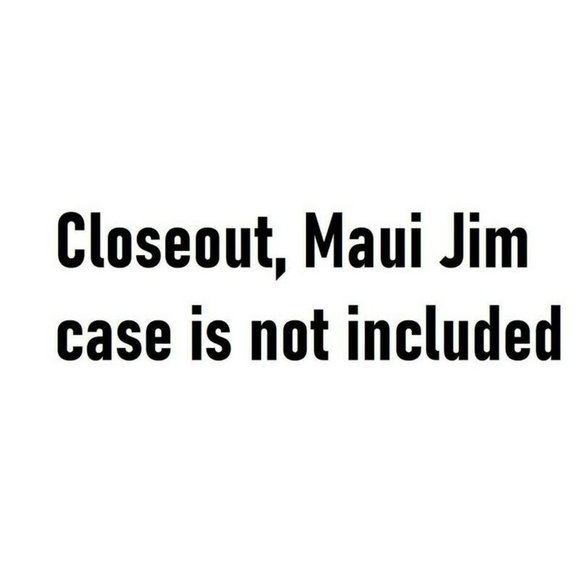 Maui Jim CAPRI MJ 820-02N Black Cat Eye Sunglasses Gray Polarized Lenses (A)